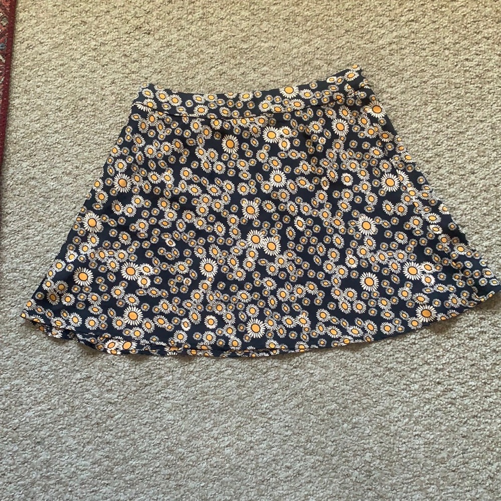 free people daisy silk skirt ✨